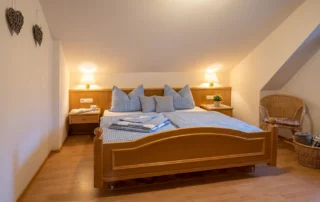 Wohnbereich einer Ferienwohnung im Wertacher Hof in Wertach im Allgäu