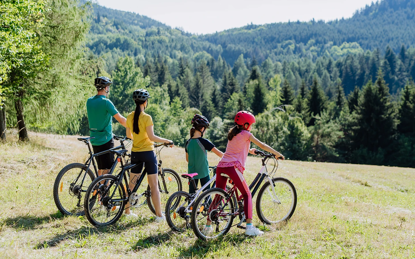Radfahren in der Umgebung des Wertacher Hofs in Wertach im Allgäu