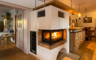 Innenraum des Restaurants im Wertacher Hof in Wertach im Allgäu